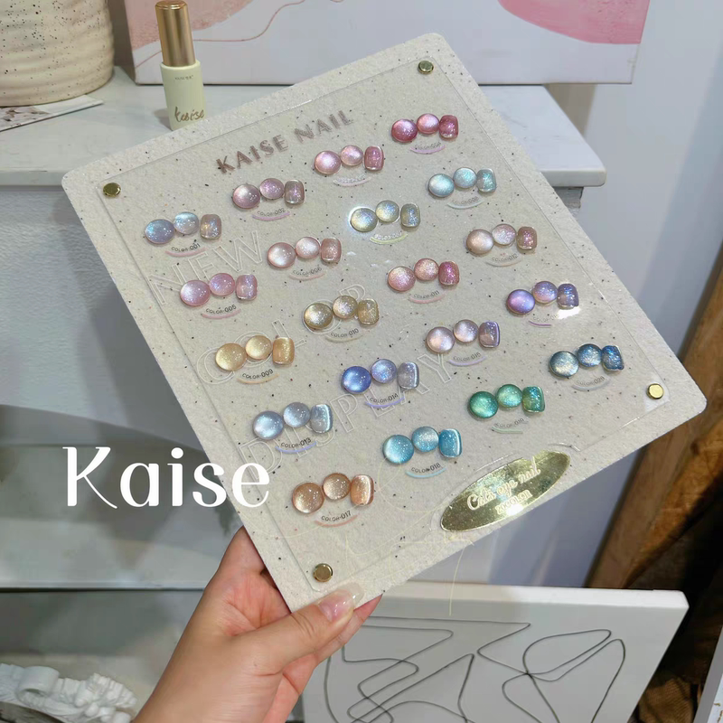 New Model from the Beauty Expo: Shexia Kaishe 20-Color Starlight Moonlight Cat Eye Nail Polish Gel Set, Specially Designed for Nail Salons