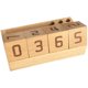 Wooden perpetual calendar event calendar handmade date decoration retirement college entrance examination countdown small wooden calendar set