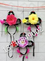 Ancient costume children's fairy wig opera Hua Dan headdress Yue opera maid children's classical dance headgear supplies