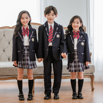 School uniforms garden uniforms spring and autumn uniforms boys and girls winter uniforms English suits five-piece sets