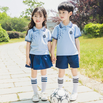 Kindergarten garden clothes summer clothes childrens class uniforms Chinese school uniforms Summer Games performance suits