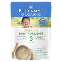 (Australia Direct Mail) Bellamys Bellamys Oatmeal Rice Cereal 125g baby porridge May