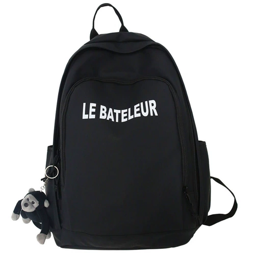 Вместительная и большая сумка через плечо, модный школьный рюкзак, городской стиль, подходит для студента