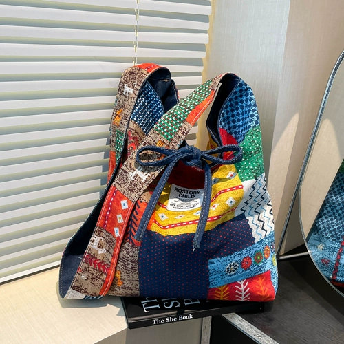 Джинсовая сумка через плечо для отдыха, вместительная и большая сумка на одно плечо