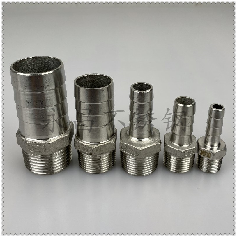 304 pagoda joint 304 hexagonal pagoda joint leather pipe joint gas tip stainless steel hexagonal pagoda joint-Taobao