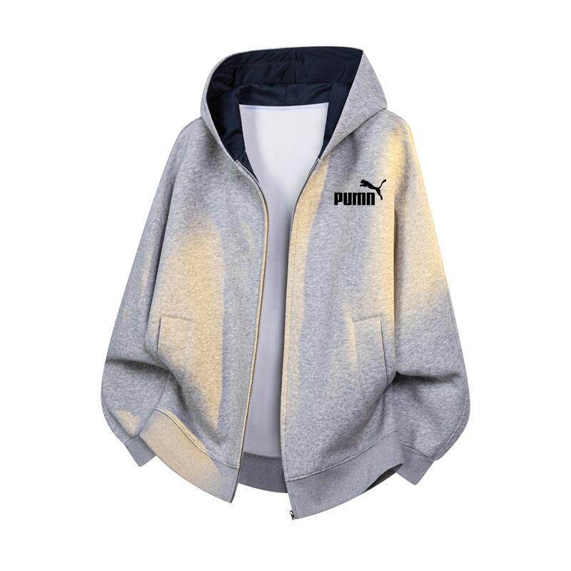 Outlet Store Heavy Hooded Sweatshirt for Men and Women, Spring and Autumn Style, American Trendy Brand, Versatile Cardigan Jacket for Teenagers and Couples Outlet Store Heavy Hooded Sweatshirt for Men and Women, Spring and Autumn Style, American Trendy Brand, Versatile Cardigan Jacket for Teenagers and Couples