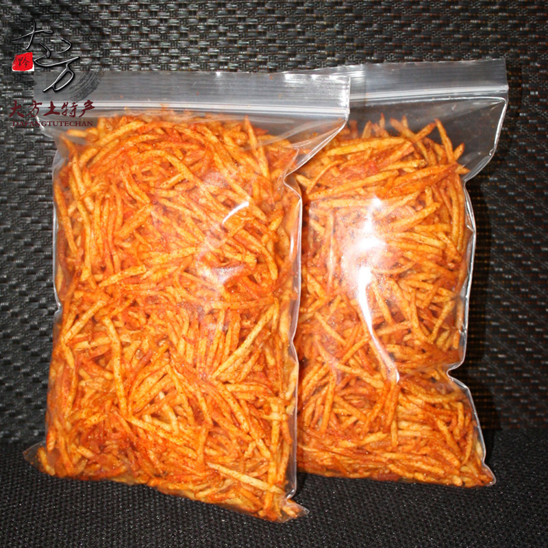 Guizhou specialty spicy potato chips, potato shreds, Bijie generous potato shreds, spicy noodles, puffed food, fried snacks