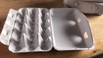 15 Egg - box 15 white egg box 15 pulp - egg box 15 white pulp - egg - box