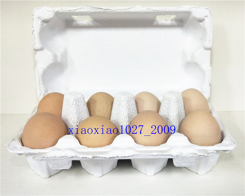 8 pulp egg - box 8 white pulp egg box 8 - pack soil duck egg box