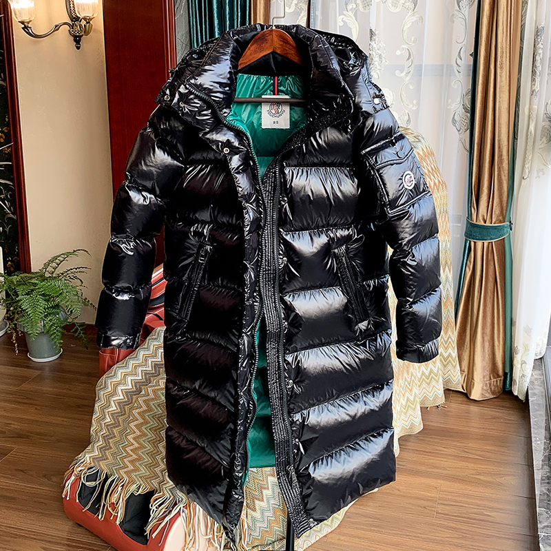Youchunyu Winter Long down Jacket, Unisex Couple's Style, Fashionable Hooded Winter Thickened Warm White Duck down
