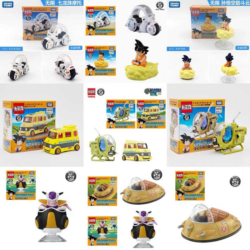 Takara Tomy Tomica Dragon Ball Cartoon Alloy Car Model Toy Anime Simulation Collectible Educational Toy