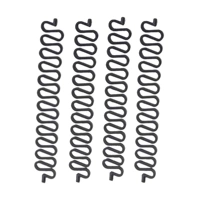 Косы рыбной кости [4 штуки]