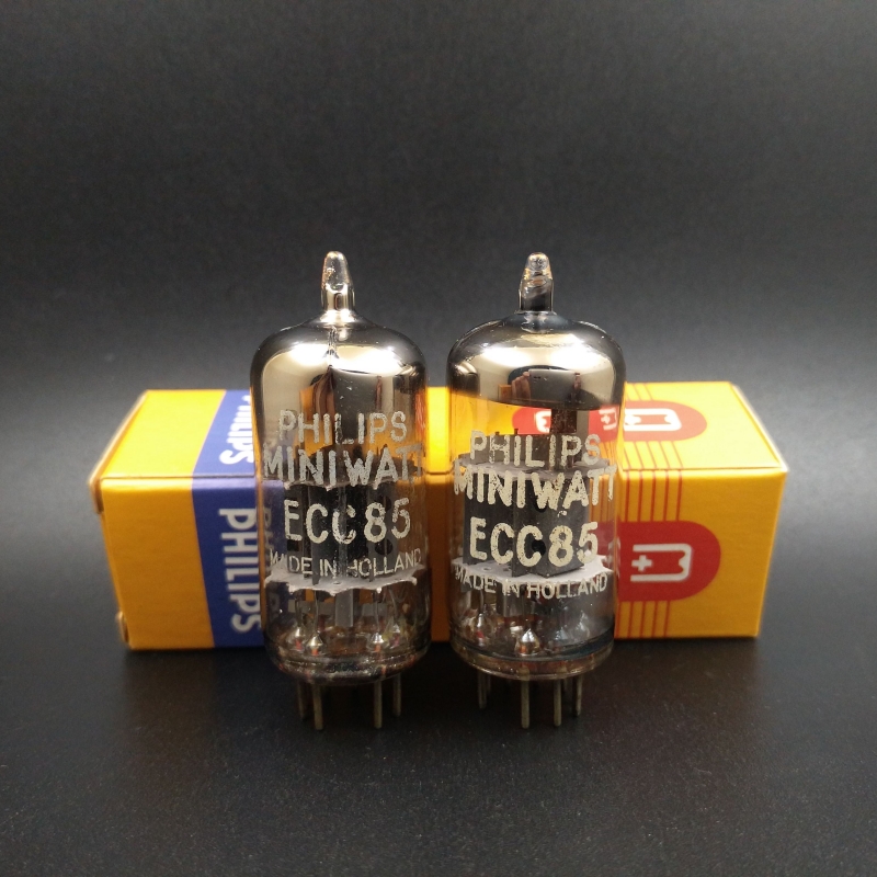 Brand new Dutch trumpeter ECC85 6N1 6N1 6H1 6H1 vacuum tube philipp iron sheet D ring super shield