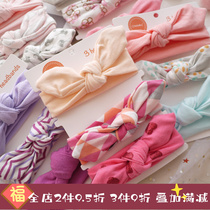 Baby Girl Bow floral headdress Newborn Cotton Hair Jewelry Baby Hair Accessories Princess Girl 0-12 Month Hair Band