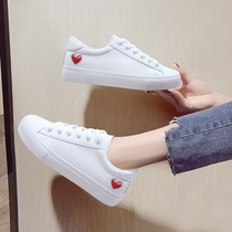 Genuine Leather Shoes Women Hong Kong Tide Cards 2021 Summer New Sneakers Breathable 100 Hitch Casual Loving Little White Shoes