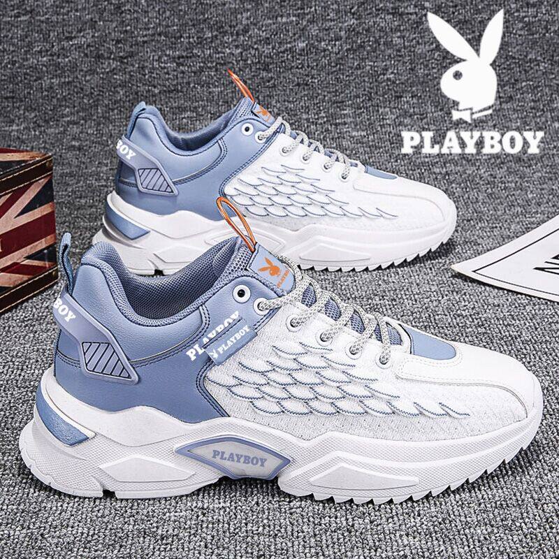 Flowers Playboy Men's shoes Autumn winter 2021 New trends Tide Shoes Coconut Shoes Sports Fashion Ins and Dad Shoe Men