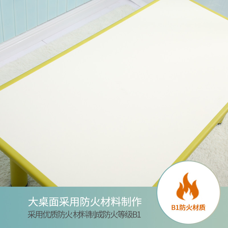 Kindergarten Graffiti Drawing to Write Artisanal Game Fire Protection Board Study Table Cartoon Plastic Stool Child Seat Promotion