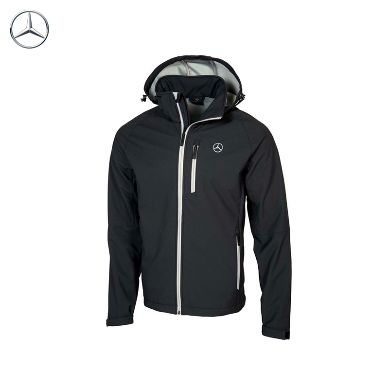 Mercedes-Benz Official Flagship Store Men's Softshell Jacket Windproof Coat