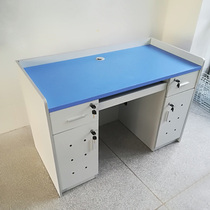 Teacher desk classroom drawer with lock multimedia podium school board podium table training computer table with cabinet