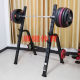 Squat and Bench Press Rack, Home-Use All-In-One Equipment, Frame-Style Chair, Fitness Bench, Multi-Functional Barbell Bar Combination with Adjustable Features