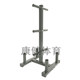 Barbell Plate Storage Rack, Home Barbell Bar Storage Rack, Olympic Bar Storage Rack, Olympic Plate Fitness Equipment Large Hole Display Rack
