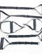 Small Large Bird-Shaped Grip Handle, Gantry Frame Handle, Chest Expansion Rope, Multi-Functional Fitness Accessory, Hanging Ring