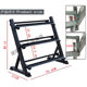 Dumbbell rack household three-layer professional dumbbell rack bracket support multi-functional small display room fitness equipment