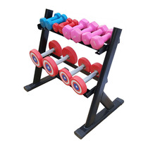Dumbbell rack Household small fitness bracket Put dumbbell sub-frame small bracket display double-layer sub-non-slip room equipment