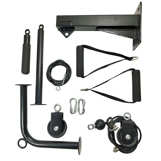 DIY homemade high-position pull-down fitness training equipment household multi-functional hand modified bird rowing material accessories rod