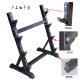 Barbell Rack for Home Use, Adjustable Barbell Stand, Small Storage Rack, Display Rack for Commercial Use, Fixed Dumbbell Storage, Straight Fitness Equipment
