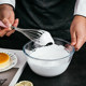 프랑스 빵집 베이킹 도구 스테인레스 스틸 수동 계란 비터 계란 비터 교반기 작은 교반 막대 가정용