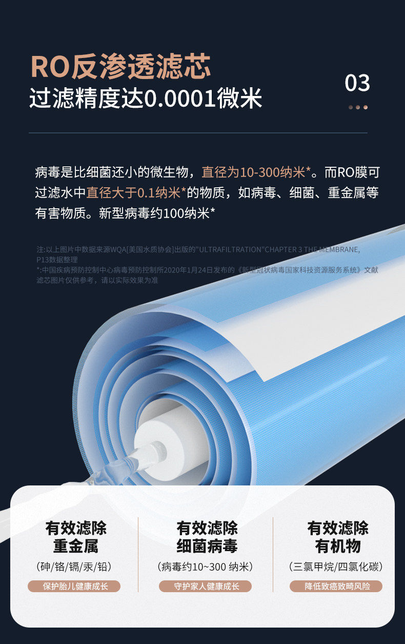 上市公司 太阳雨 Q5 反渗透净水器 RO膜+超滤 废水比1:1 图15
