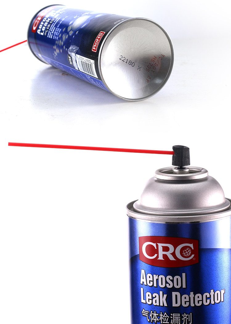 Агент ремонта шин 美国crc气体检测剂14503测燃气漏气高压管道裂缝泄漏泡沫轮胎安全
