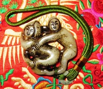 old jade distressed hand pieces car