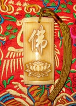 Camel bone diao ke pai hand pieces Buddha