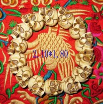 Antler skull head string real photo