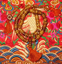 Tibetan yak bone 108 hand-held rosary two-Circle Bracelet (1 0)