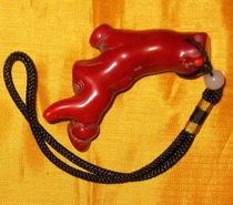 Imitation coral branch pendant