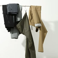 Демисезонные дорожные элитные утепленные удерживающие тепло штаны, свободный прямой крой