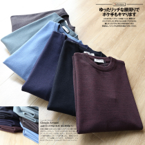 Basic evergreen hands two pieces of autumn and winter mens fashion simple Joker round neck knitted yarn sweater tide 4132