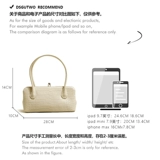 DSGUTWO Сумка на одно плечо, французский стиль, изысканный стиль, крокодиловый принт, коллекция 2022, из натуральной кожи