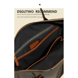 DSGUTWO Вместительный и большой универсальный рюкзак, сумка на одно плечо, 2023, изысканный стиль, из натуральной кожи, ткань оксфорд