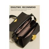 DSGUTWO Кожаная небольшая дизайнерская ретро модная сумка через плечо, сумка подмышку, сумка на одно плечо, коллекция 2021