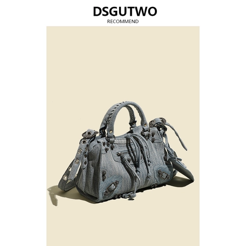 DSGUTWO Джинсовая сумка на одно плечо, сумка через плечо, премиум класс