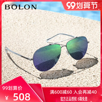 BOLON Tyrannosaurus new pilot frame sun glasses mens trend classic sunglasses polarizer BL8001