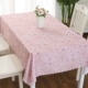 Khăn trải bàn bằng vải cotton và vải lanh phong cách nhỏ tươi châu Âu in Khăn trải bàn vải không thấm nước lưới bàn cà phê vải bàn Bắc Âu