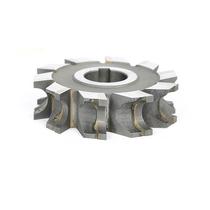 Inlaid with carbide tungsten steel concave semi-circle milling cutter R-type spline cutter R3 4 5 6 7 8 9 10 semi-circle arc