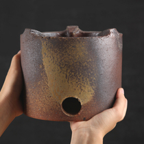 Large stove stew soup handmade carbon stove charcoal stove boiled tea refractory pottery clay blast stove wood carbon tea stove alcohol stove