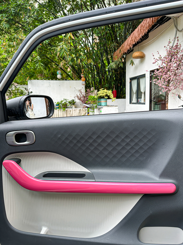 Geely Panda Water Transfer Printing Wood Grain Car Door Dashboard Cover Anti-Glare Knight Karting Vitality Bear Blue Balloon