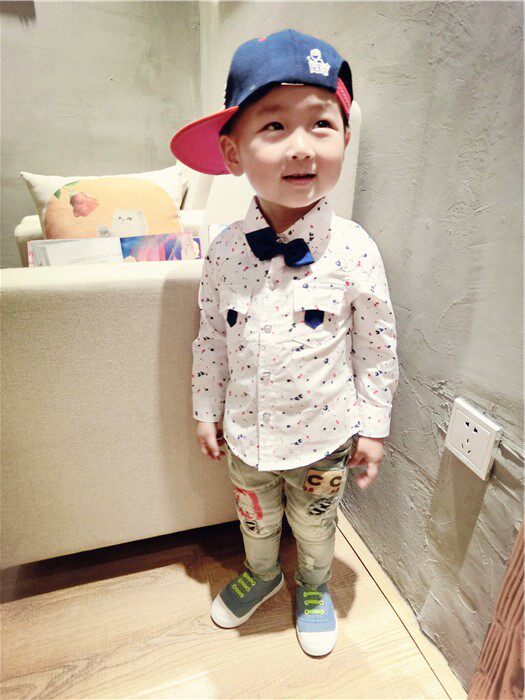 Chemise garcon à manche longue - Ref 2075779 Image 32